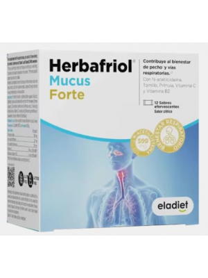 Herbafriol Mucus Forte - 12 Saquetas - Eladiet